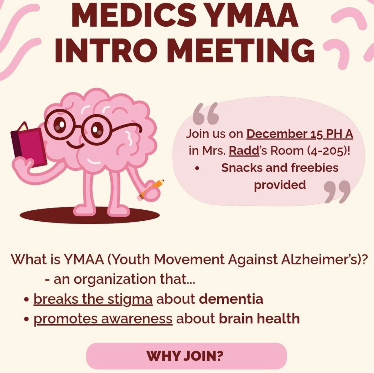 Mindcare Medics student outreach event